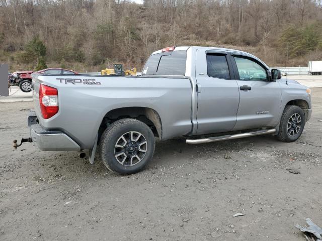 5TFRM5F16FX085127 - 2015 TOYOTA TUNDRA DOUBLE CAB SR/SR5 SILVER photo 3