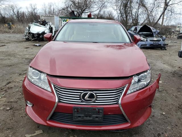 JTHBK1GGXD2065796 - 2013 LEXUS ES 350 BURGUNDY photo 5