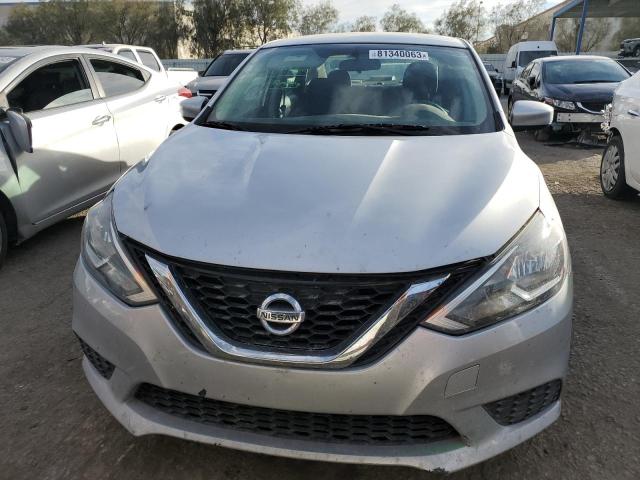 3N1AB7AP4HL686161 - 2017 NISSAN SENTRA S SILVER photo 5