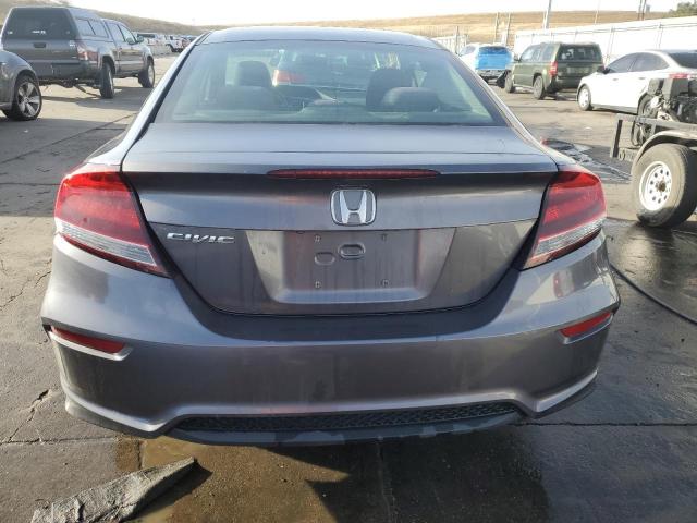 2HGFG3B88EH526651 - 2014 HONDA CIVIC EX GRAY photo 6