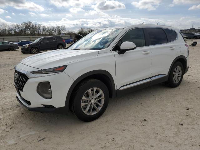 5NMS23AD4KH120313 - 2019 HYUNDAI SANTA FE SE WHITE photo 1