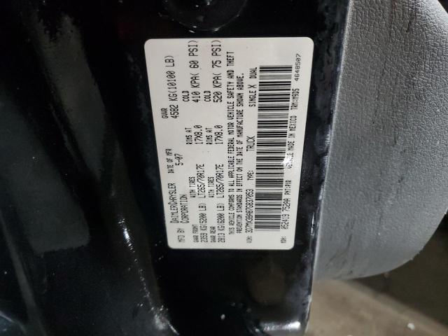 3D7MX38A87G837053 - 2007 DODGE RAM 3500 ST BLACK photo 12