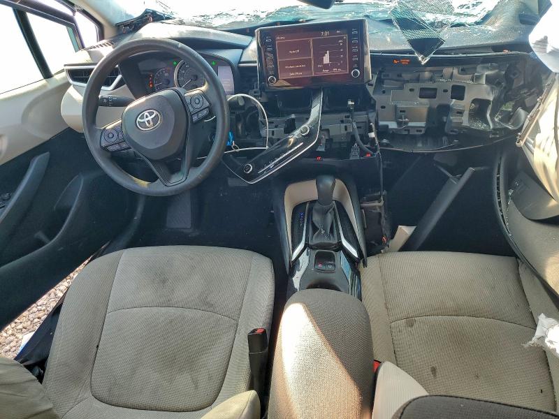 JTDEPRAE0LJ048855 - 2020 TOYOTA COROLLA LE GRAY photo 8