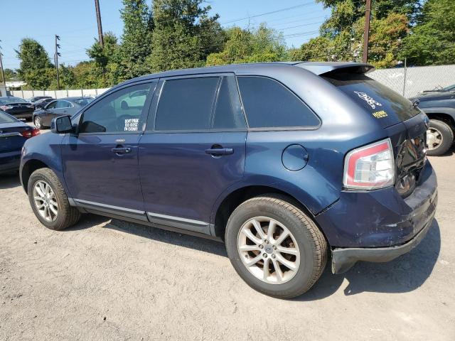2FMDK38C39BA78825 - 2009 FORD EDGE SEL Blau Foto 2