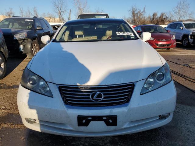 JTHBJ46G072127118 - 2007 LEXUS ES 350 WHITE photo 5