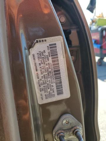 1Y1SK5483YZ421567 - 2000 CHEVROLET GEO PRIZM BASE Qəhvəyi foto 12