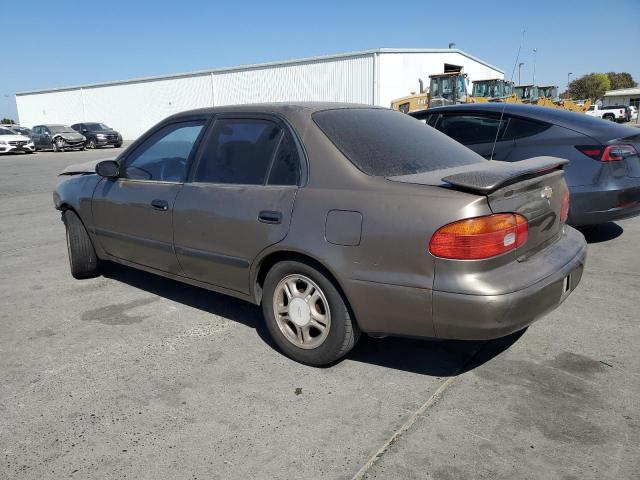 1Y1SK5483YZ421567 - 2000 CHEVROLET GEO PRIZM BASE Qəhvəyi foto 2
