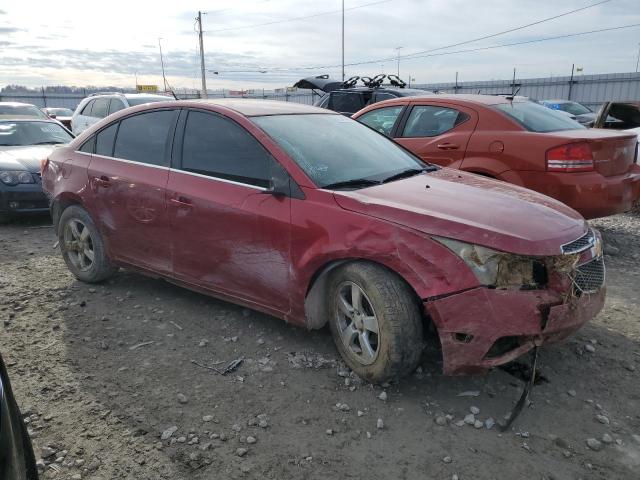 1G1PC5SB9D7192610 - 2013 CHEVROLET CRUZE LT RED photo 4