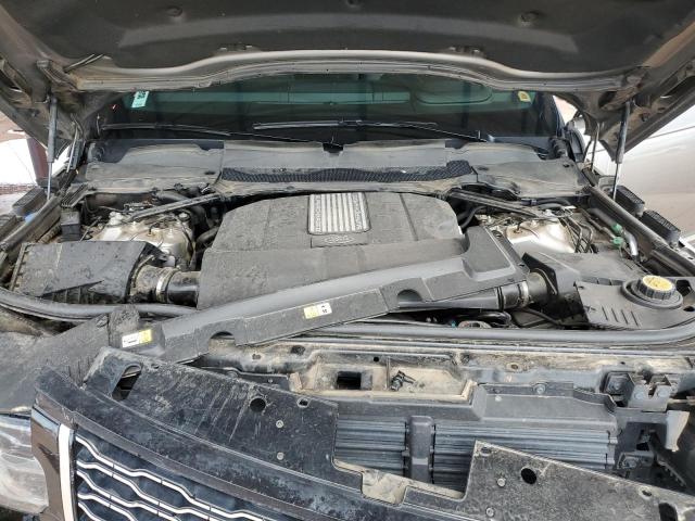 SALGS2SV3KA540705 - 2019 LAND ROVER RANGE ROVE HSE GRAY photo 11