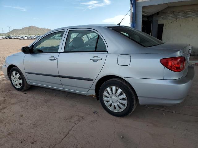 1NXBR32E35Z477638 - 2005 TOYOTA COROLLA CE SILVER photo 2