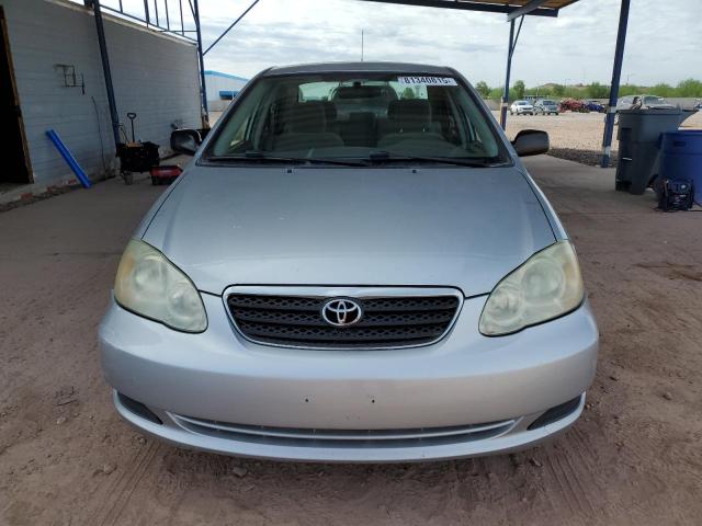 1NXBR32E35Z477638 - 2005 TOYOTA COROLLA CE SILVER photo 5