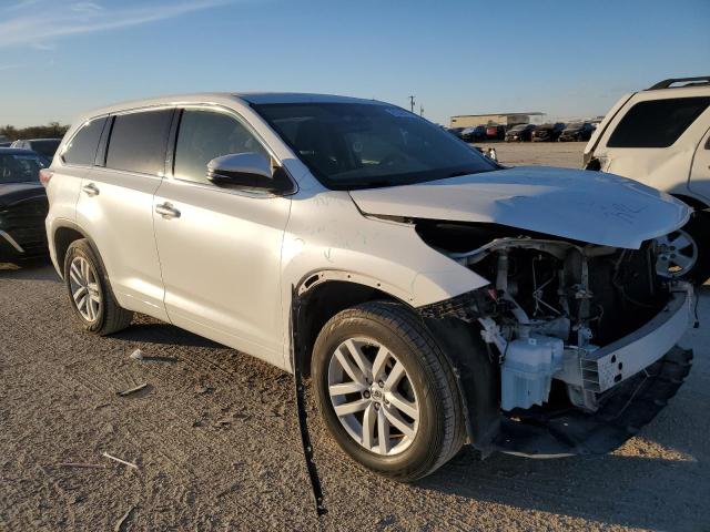 5TDZARFH0ES005841 - 2014 TOYOTA HIGHLANDER LE WHITE photo 4