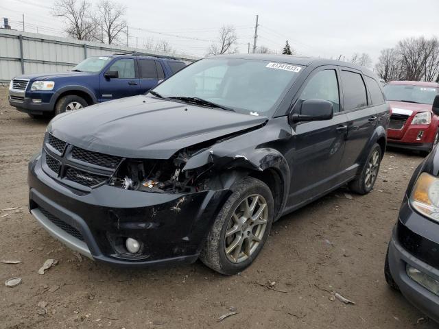 3C4PDCEG6ET264537 - 2014 DODGE JOURNEY R/T BLACK photo 1