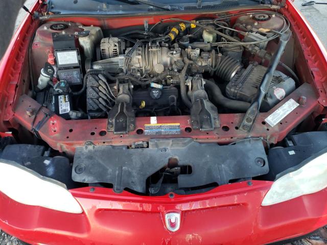 2G1WZ121649395902 - 2004 CHEVROLET MONTE CARL SS SUPERCHARGED RED photo 11