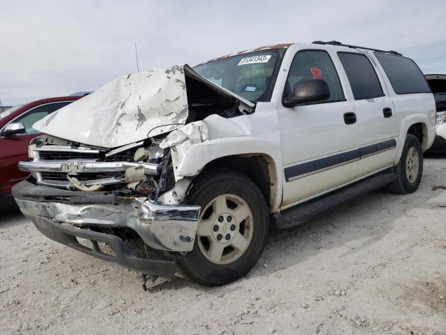 1GNEC16Z94J156506 - 2004 CHEVROLET SUBURBAN C1500 WHITE photo 1