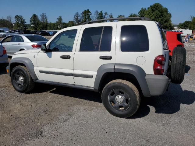 1J4GL48K56W255634 - 2006 JEEP LIBERTY SPORT Ақ фото 2