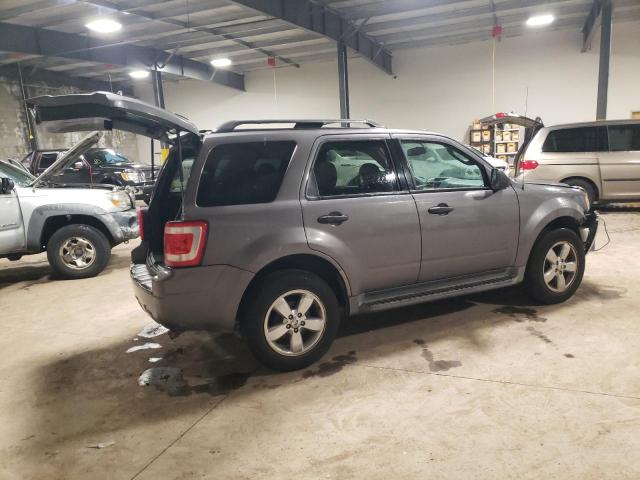 1FMCU9D76BKB00975 - 2011 FORD ESCAPE XLT GRAY photo 3