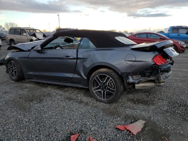 1FATP8UH3N5101475 - 2022 FORD MUSTANG GRAY photo 2