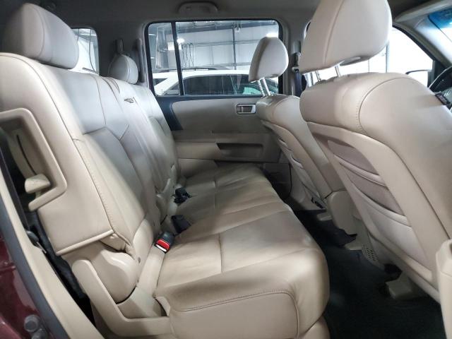 5FNYF48549B028665 - 2009 HONDA PILOT EXL MAROON photo 11