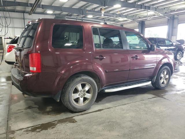 5FNYF48549B028665 - 2009 HONDA PILOT EXL MAROON photo 3