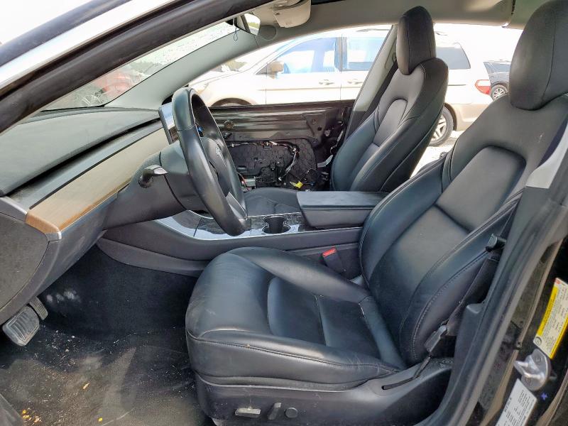 5YJ3E1EA1KF316808 - 2019 TESLA MODEL 3 შავი ფოტო 7