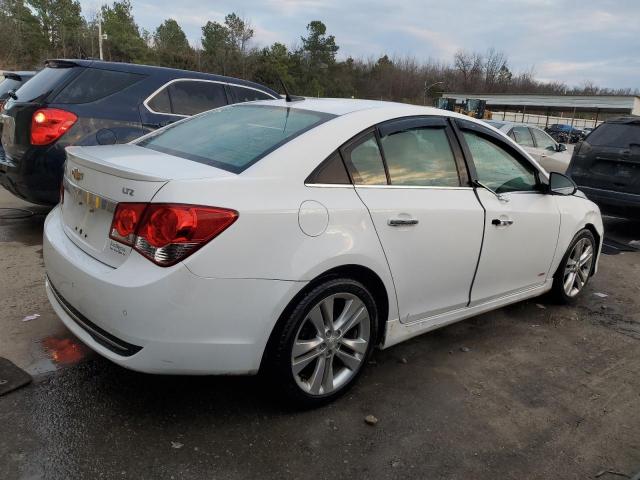 1G1PH5SC9C7356320 - 2012 CHEVROLET CRUZE LTZ WHITE photo 3