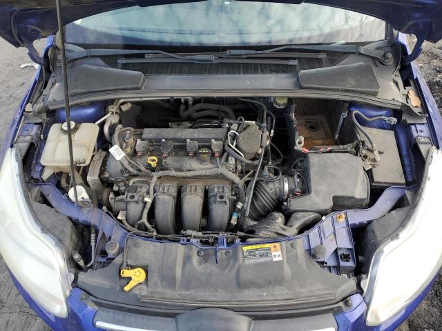 1FADP3F24DL143129 - 2013 FORD FOCUS SE BLUE photo 11