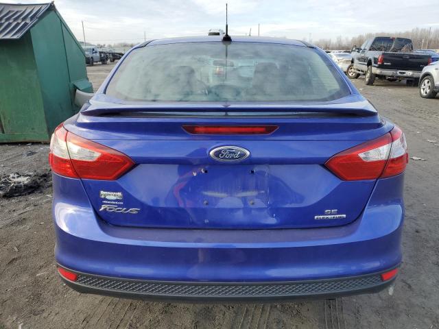 1FADP3F24DL143129 - 2013 FORD FOCUS SE BLUE photo 6