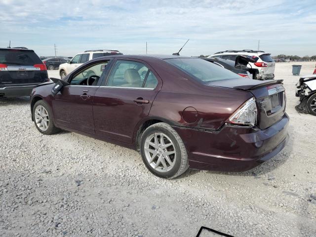 3FAHP0JGXBR133870 - 2011 FORD FUSION SEL BURGUNDY photo 2