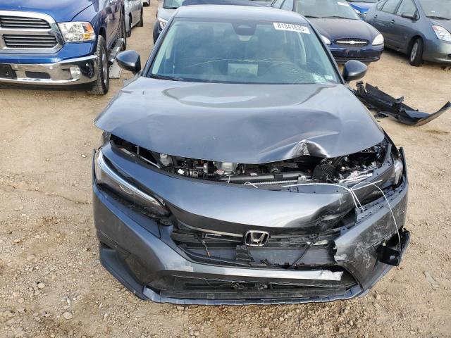 2HGFE2F21PH561928 - 2023 HONDA CIVIC LX GRAY photo 5