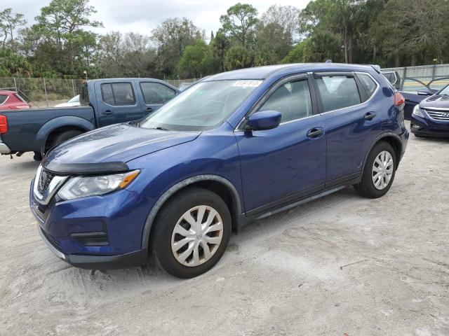 JN8AT2MT7JW462053 - 2018 NISSAN ROGUE S BLUE photo 1