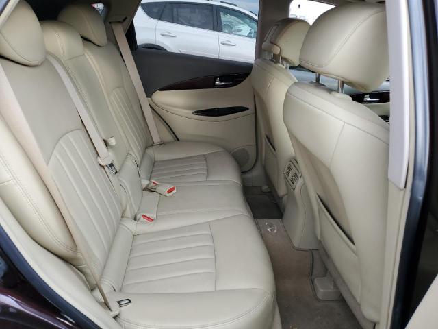 JN1AJ0HP6AM702209 - 2010 INFINITI EX35 BASE Բորդո լուսանկար 10