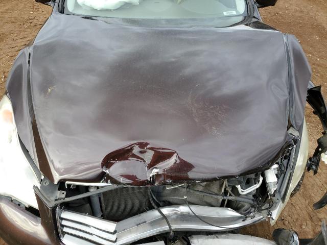 JN1AJ0HP6AM702209 - 2010 INFINITI EX35 BASE Բորդո լուսանկար 11