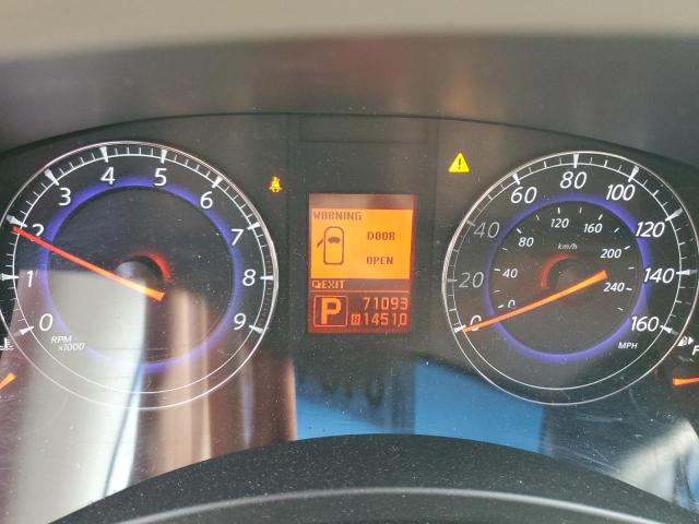 JN1AJ0HP6AM702209 - 2010 INFINITI EX35 BASE Բորդո լուսանկար 9