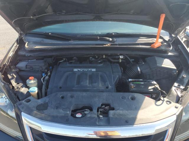 5FNRL38618B025723 - 2008 HONDA ODYSSEY EXL BLACK photo 12