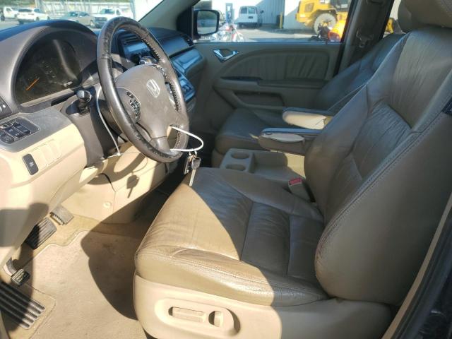 5FNRL38618B025723 - 2008 HONDA ODYSSEY EXL BLACK photo 7