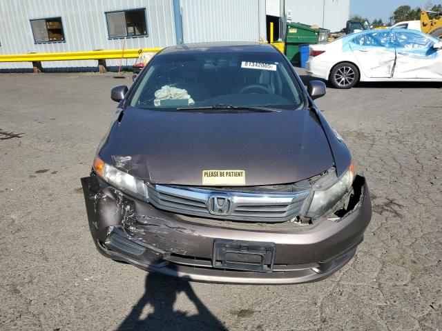 2HGFB2F83CH532972 - 2012 HONDA CIVIC EX 棕色 照片 5