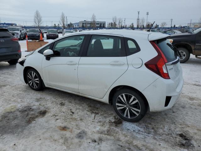 3HGGK5H62HM100609 - 2017 HONDA FIT SE WHITE photo 2