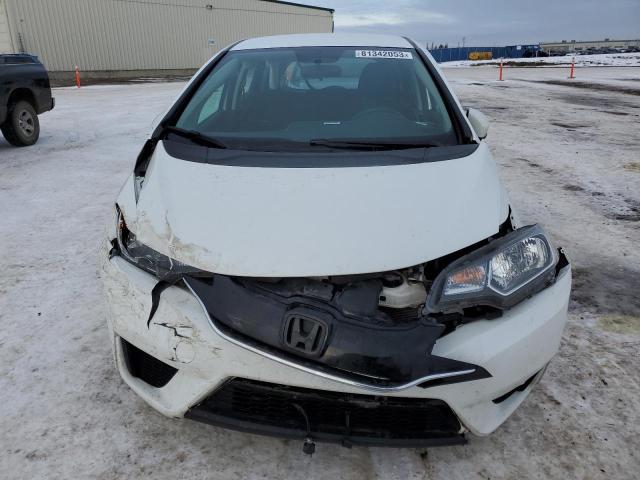 3HGGK5H62HM100609 - 2017 HONDA FIT SE WHITE photo 5