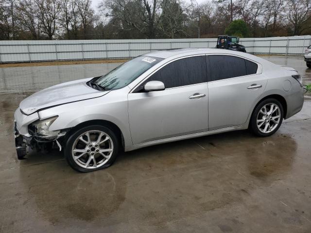 1N4AA5AP9EC485311 - 2014 NISSAN MAXIMA S SILVER photo 1