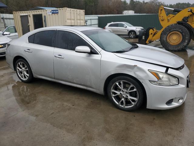 1N4AA5AP9EC485311 - 2014 NISSAN MAXIMA S SILVER photo 4