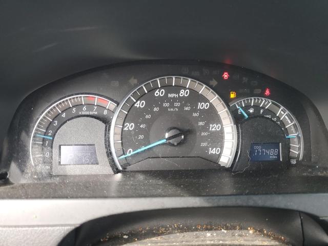 4T1BF1FK7CU112163 - 2012 TOYOTA CAMRY BASE BLACK photo 9