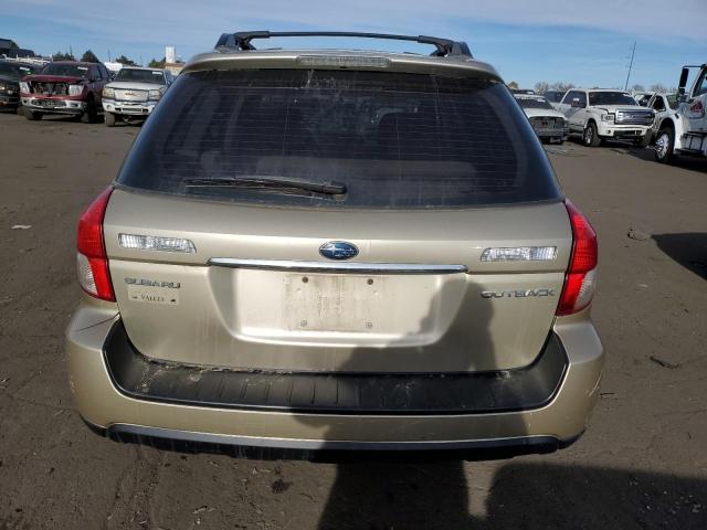 4S4BP61C096328265 - 2009 SUBARU OUTBACK 2.5I GOLD photo 6