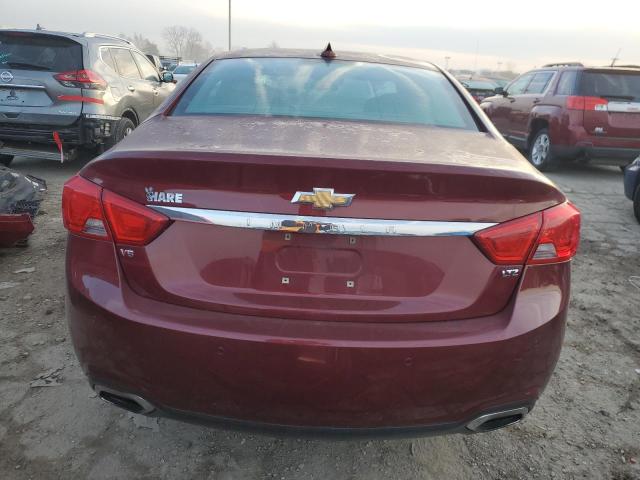 2G1145S31G9145599 - 2016 CHEVROLET IMPALA LTZ BURGUNDY photo 6