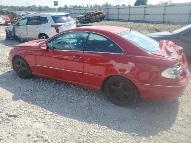 WDBTJ75J85F138215 - 2005 MERCEDES-BENZ CLK 500 RED photo 3