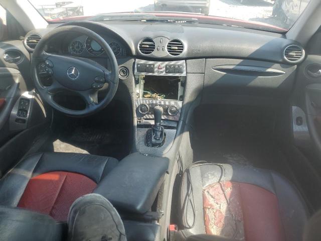 WDBTJ75J85F138215 - 2005 MERCEDES-BENZ CLK 500 RED photo 8