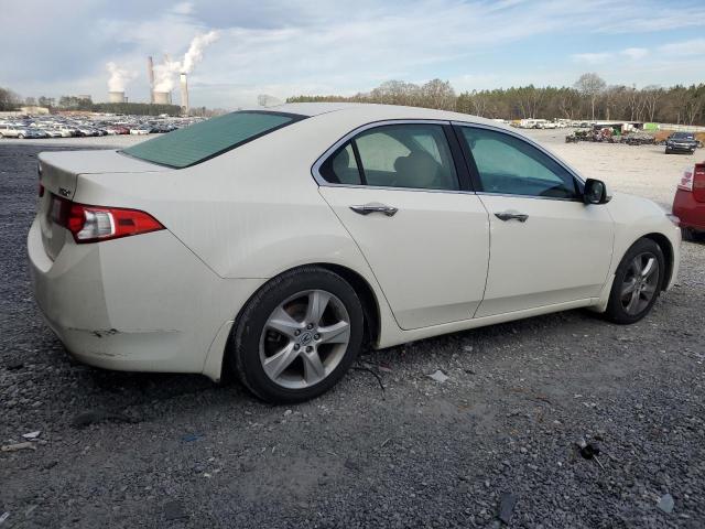 JH4CU2F60AC002189 - 2010 ACURA TSX WHITE photo 3