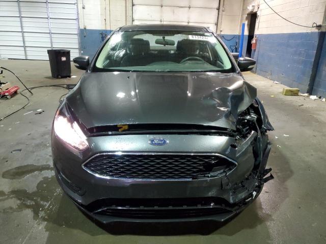 1FADP3H25JL228831 - 2018 FORD FOCUS SEL GRAY photo 5