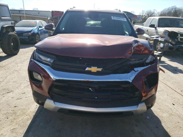 KL79MPS23PB033878 - 2023 CHEVROLET TRAILBLAZE LT BURGUNDY photo 5