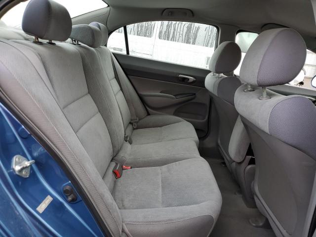 2HGFA16559H331747 - 2009 HONDA CIVIC LX BLUE photo 10